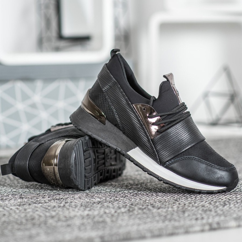 Muto Chaussures de sport sur la plate-forme noir 2