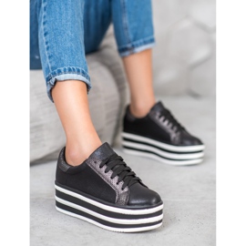Seastar Baskets sur la plateforme de mode le noir 1
