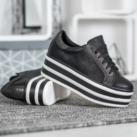 Seastar Baskets sur la plateforme de mode le noir 2
