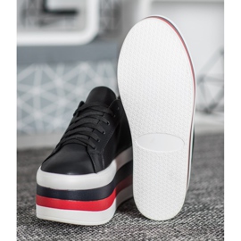 Seastar Chaussures sur la plateforme de mode le noir multicolore 4