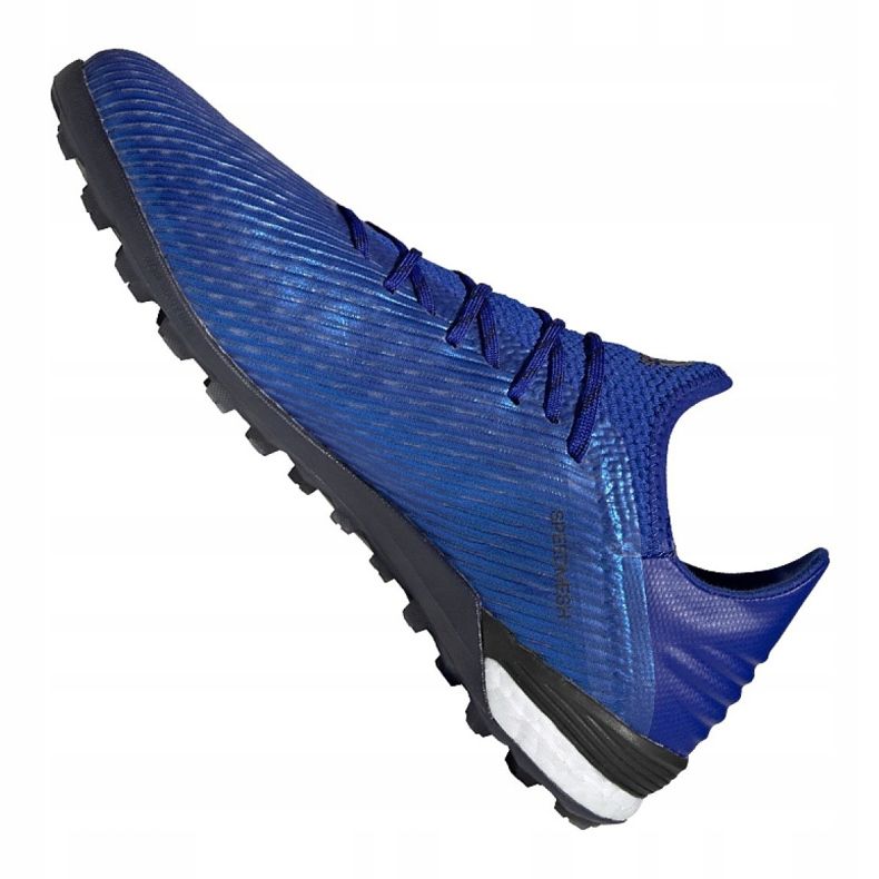 Chaussures Adidas X 19.1 Tf M EG7136 bleu bleu 1 Chaussures Adidas X 19.1 Tf M EG7136 bleu bleu 1