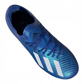 Chaussures Adidas X 19.1 Fg Jr EG7164 bleu bleu 1 Chaussures Adidas X 19.1 Fg Jr EG7164 bleu bleu 1