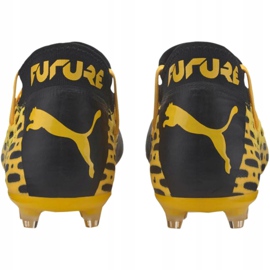 Chaussures de foot Puma Future 5.2 Netfit Fg Ag M 105784 03 jaune jaune 4