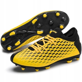 Chaussures de football Puma Future 5.4 Fg Ag M 105785 03 jaune jaune 2