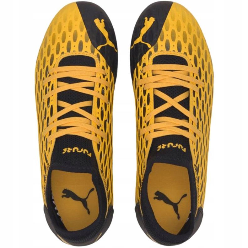 Chaussures de football Puma Future 5.4 Fg Ag Jr 105810 03 jaune jaune 1
