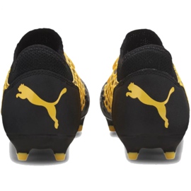 Chaussures de football Puma Future 5.4 Fg Ag Jr 105810 03 jaune jaune 4
