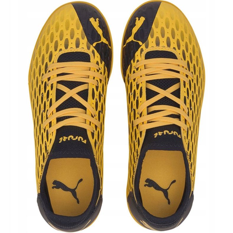Chaussures de football Puma Future 5.4 Tt Jr 105813 03 jaune jaune 1