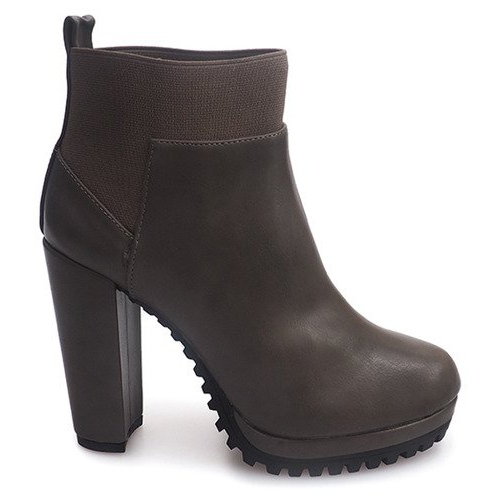Bottines W15 Taupe noir 1