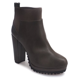 Bottines W15 Taupe noir 2