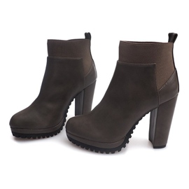 Bottines W15 Taupe le noir 3