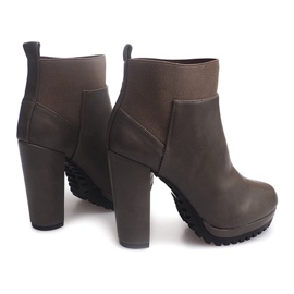 Bottines W15 Taupe le noir 4