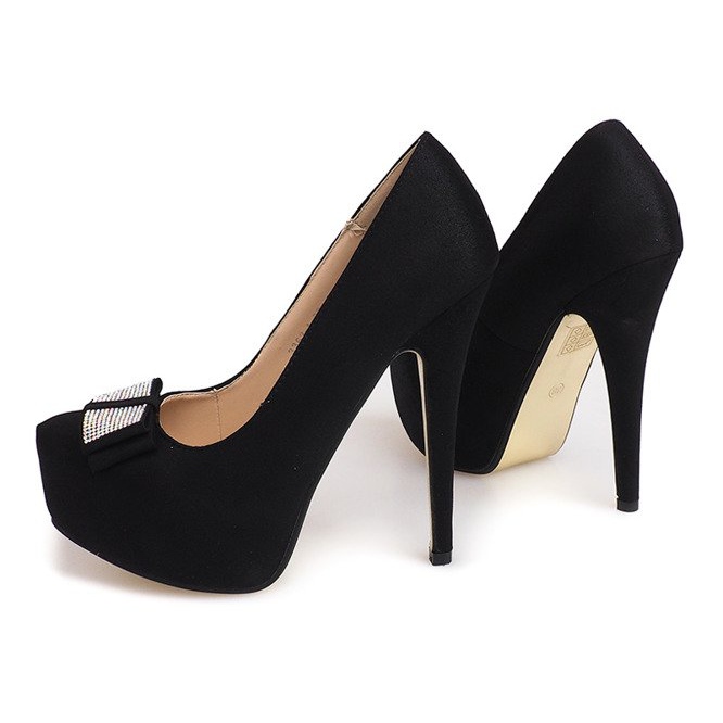 Talons hauts 3363-1 Noir le noir 2