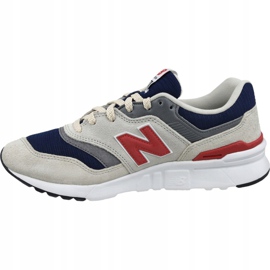 Chaussures New Balance M CM997HEQ blanche multicolore 1