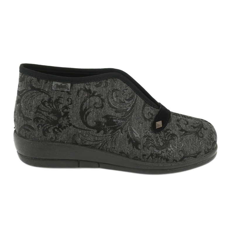 Befado chaussures femme pu 031D036 le noir gris 1 Befado chaussures femme pu 031D036 le noir gris 1