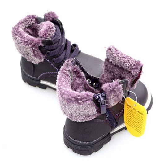 Bottes violettes pour enfant 1
