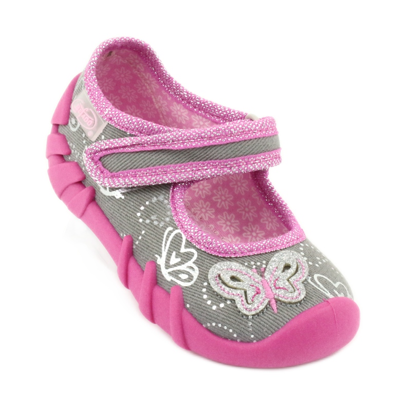 Chaussures pour enfants Befado 109P178 gris rose 2