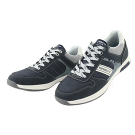 Chaussures de sport pour hommes ADI American Club RH01 bleu marin bleu gris 3