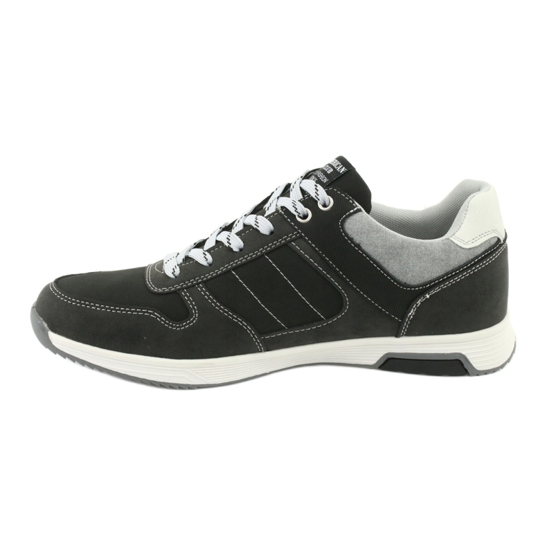 Chaussures de sport pour hommes ADI American Club RH01 noir gris 2