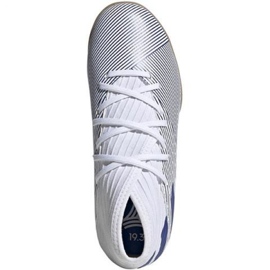Chaussures indoor adidas Nemeziz 19.3 In Jr EG7241 multicolore blanc 1
