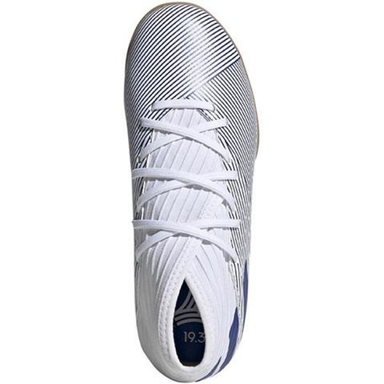 Chaussures indoor adidas Nemeziz 19.3 In Jr EG7241 multicolore blanc 1