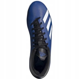 Chaussures d'intérieur adidas X 19.4 In M EF1619 bleu bleu 2