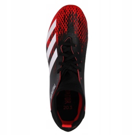 Chaussures de foot Adidas Predator 20.3 Fg Jr EF1930 multicolore noir 1