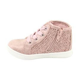 Chaussures de sport fille American Club GC17 rose 2