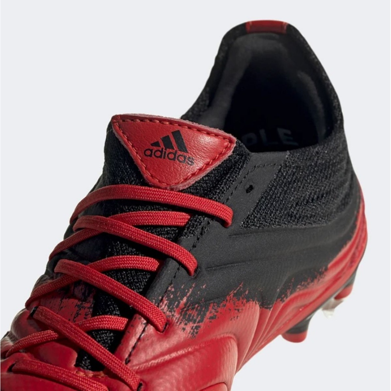Chaussures de football Adidas Copa 20.1 Fg Jr EF1909 rouge rouge 2 Chaussures de football Adidas Copa 20.1 Fg Jr EF1909 rouge rouge 2