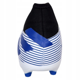 Chaussures de foot Adidas Nemeziz 19.3 Ll Fg Jr EH0018 blanc blanc 2