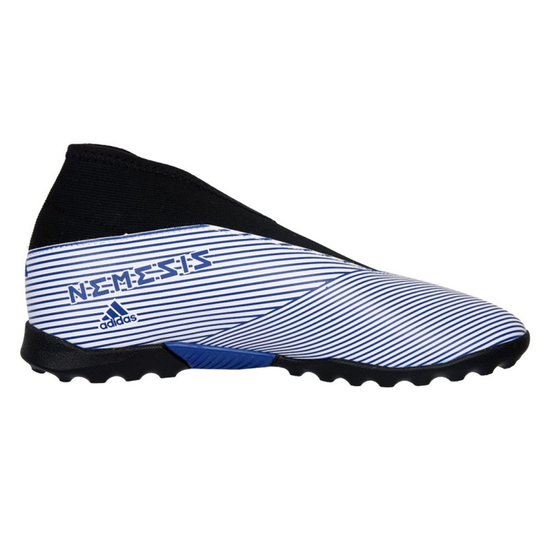 Chaussures de foot Adidas Nemeziz 19.3 Ll Tf Jr EH0017 blanche blanche 1