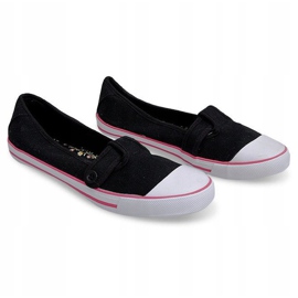 Baskets ballerines confortables Rtag Black le noir 1