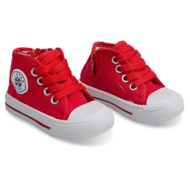 Baskets Montantes Enfant Y1309 Rouge 1 Baskets Montantes Enfant Y1309 Rouge 1