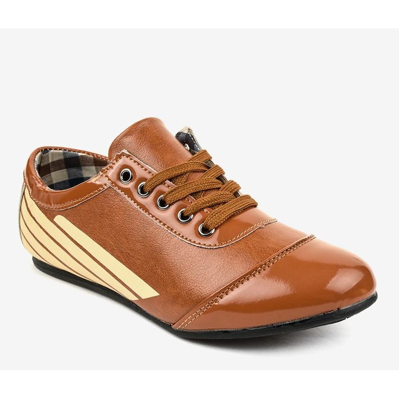 Chaussures de jazz classiques marron 028-1 brun 1