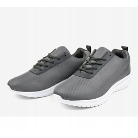 Chaussures de sport grises 731A-3 3