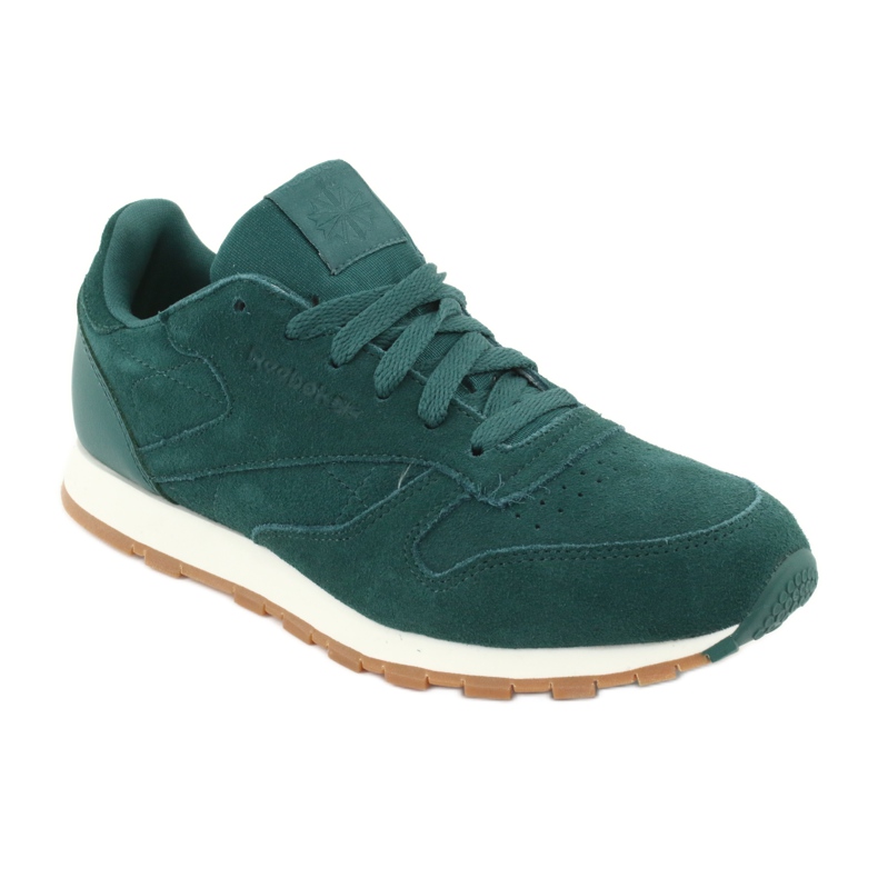 Reebok Cl Cuir Sg JRCM9079 vert 1