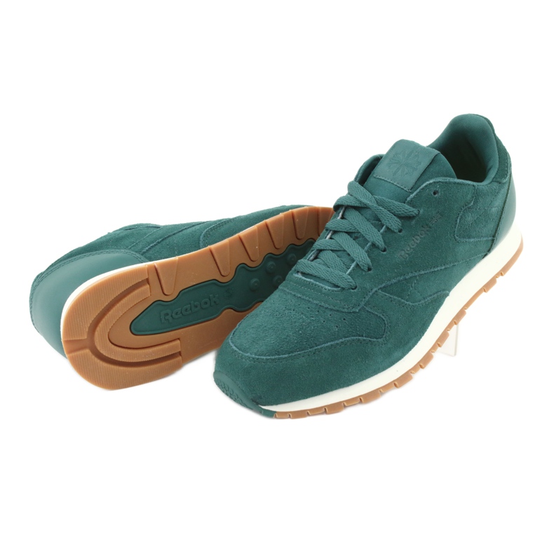 Reebok Cl Cuir Sg JRCM9079 vert 5