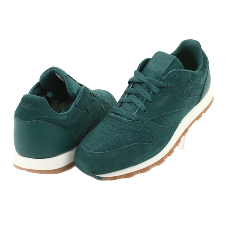 Reebok Cl Cuir Sg JRCM9079 vert 4