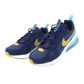 Nike Air Max 270 Futura M AO1569-400 chaussures bleu marine bleu jaune 3
