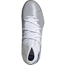 Chaussures de foot Adidas Nemeziz 19.3 Tf Jr EG7235 multicolore blanc 1