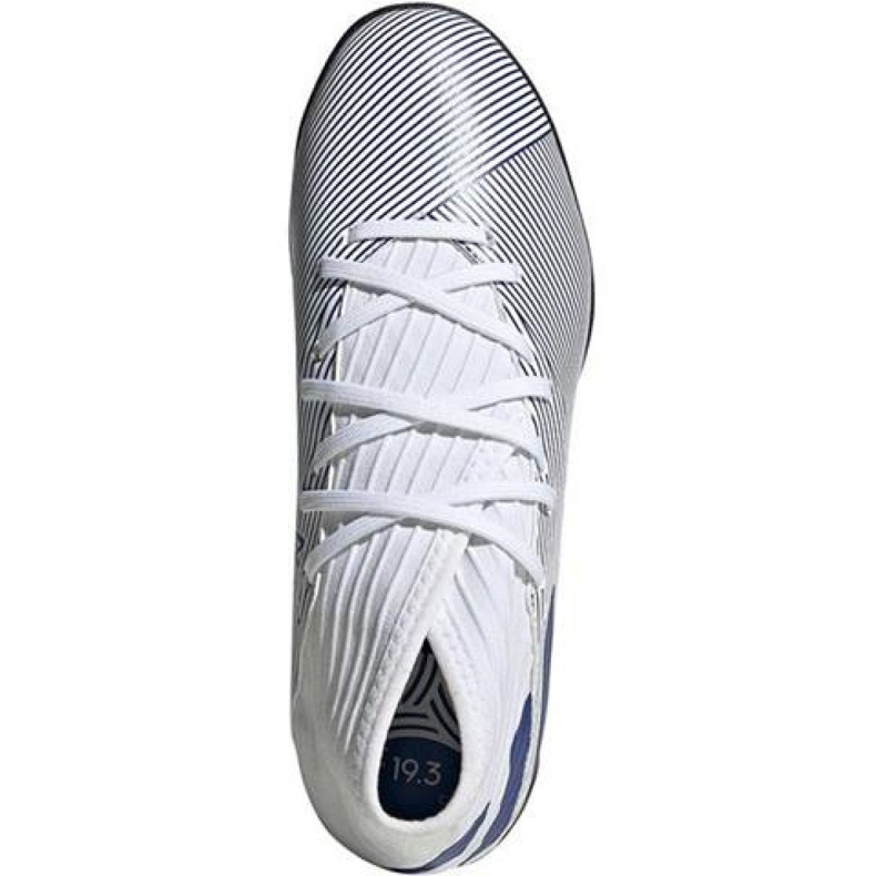 Chaussures de foot Adidas Nemeziz 19.3 Tf Jr EG7235 multicolore blanc 1