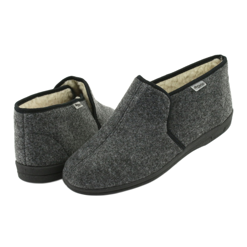 Chaussures homme ORTO Befado 730M045 le noir gris 4