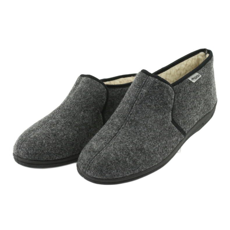 Chaussures homme ORTO Befado 730M045 noir gris 3