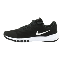 Nike Flex Control 4 M CD0197-002 blanche le noir 2