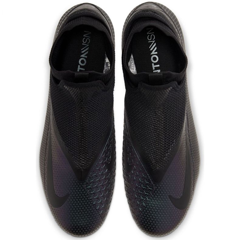 Chaussures de football Nike Phantom Vsn 2 Pro Df Fg M CD4162-010 noir noir 1