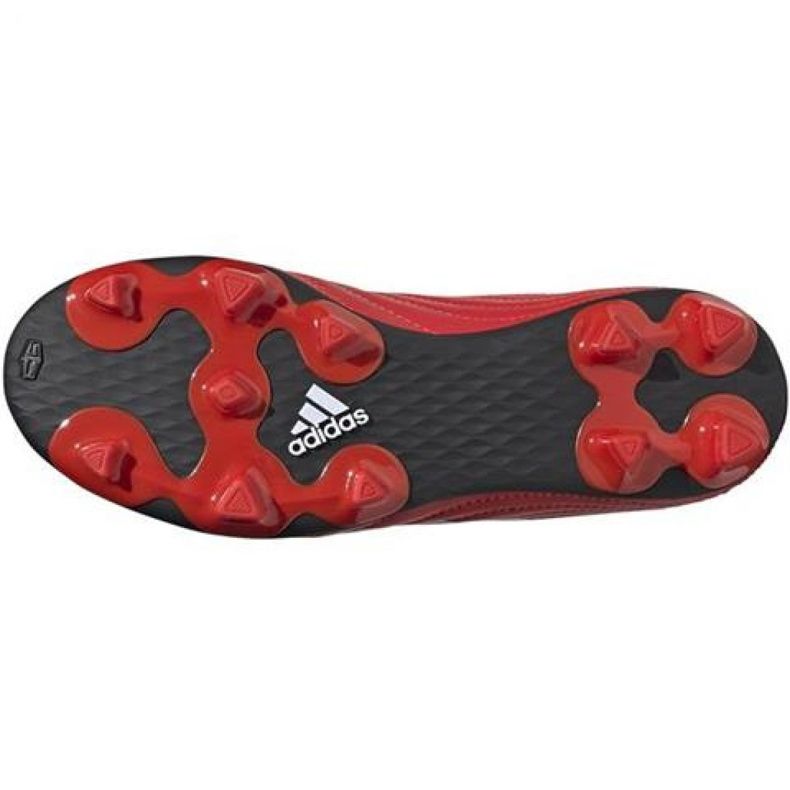 Chaussures de foot Adidas Copa 20.4 Fg Jr EF1919 rouge oranges et rouges 1