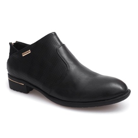 Bottes Élégantes LT11 Noir le noir 1
