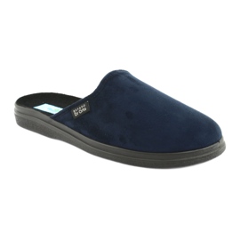 Chaussons Befado 125m pour diabétiques bleu marin 2