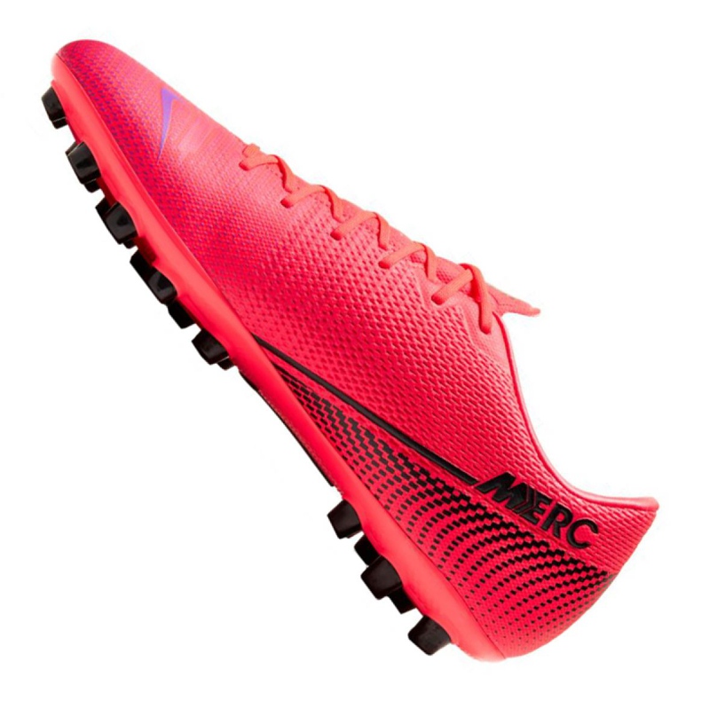 Chaussure Nike Vapor 13 Academy Ag M BQ5518-606 rose rouge 1