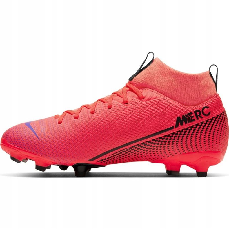 Chaussures de football Nike Mercurial Superfly 7 Academy FG / MG Jr AT8120-606 rouge rouge 2