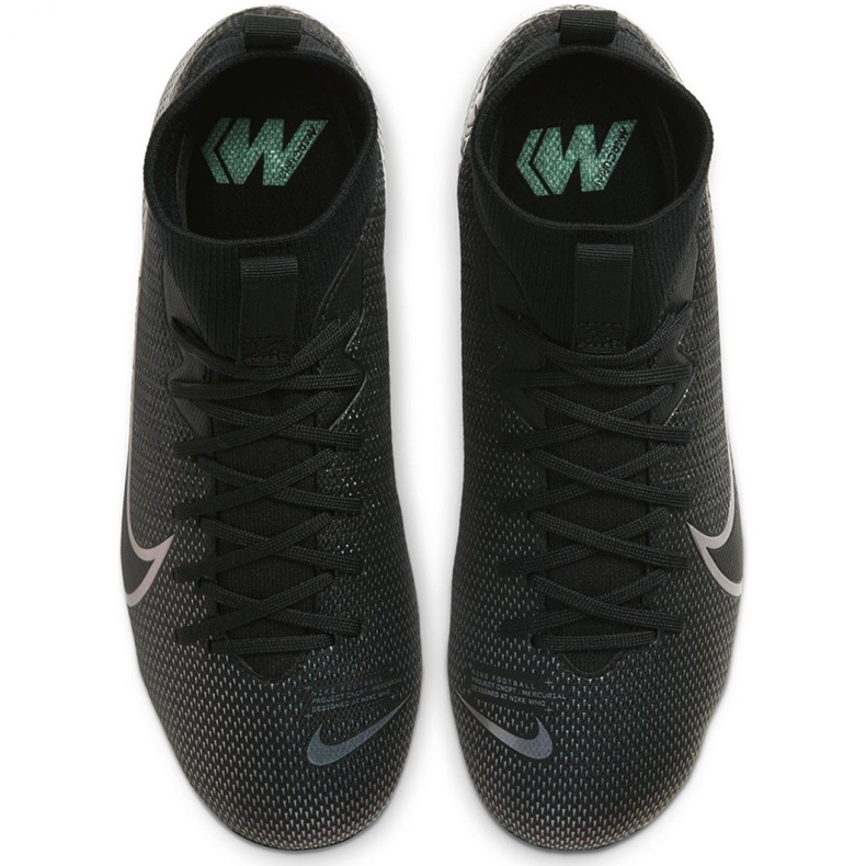 Chaussures de football Nike Mercurial Superfly 7 Academy FG / MG Jr AT8120-010 le noir le noir 1